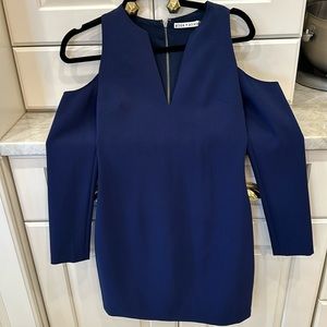 Alice and Olivia Niko Cold Shoulder Dress